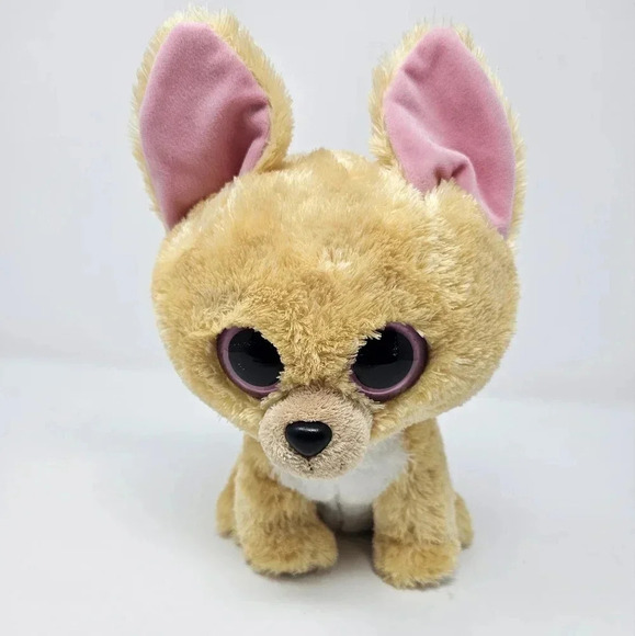 TY Beanie Nacho Chihuahua Dog Plush 10" Stuffed Animal - Picture 2 of 8
